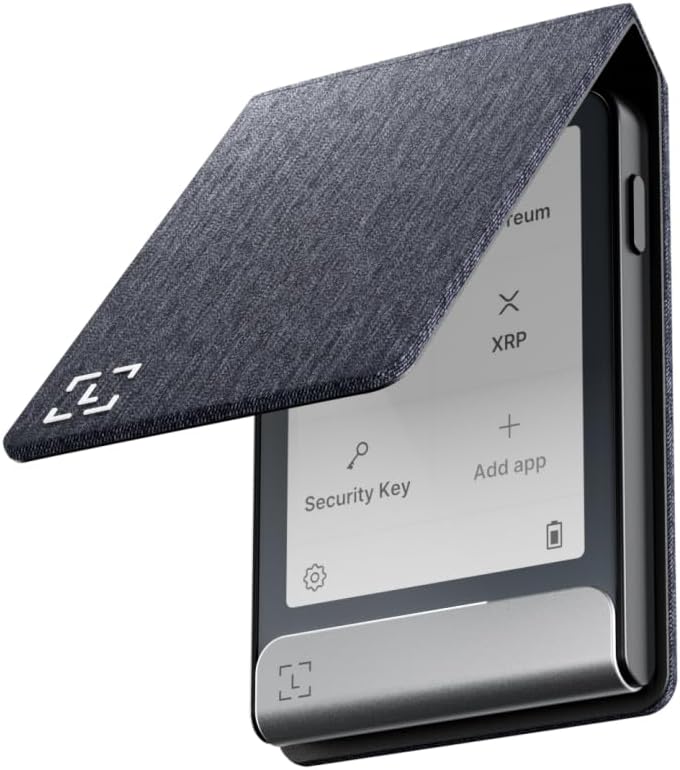 Ledger فليكس ماغنت فولي - حماية لمحافظ العملات الرقمية ذات الشاشة اللمسية (رمادي أعمال) - Image 1